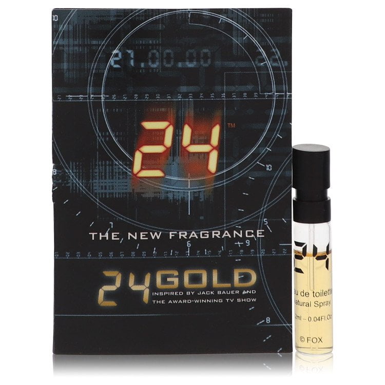 24 Gold The Fragrance by ScentStory Vial (sample) .06 oz For Men