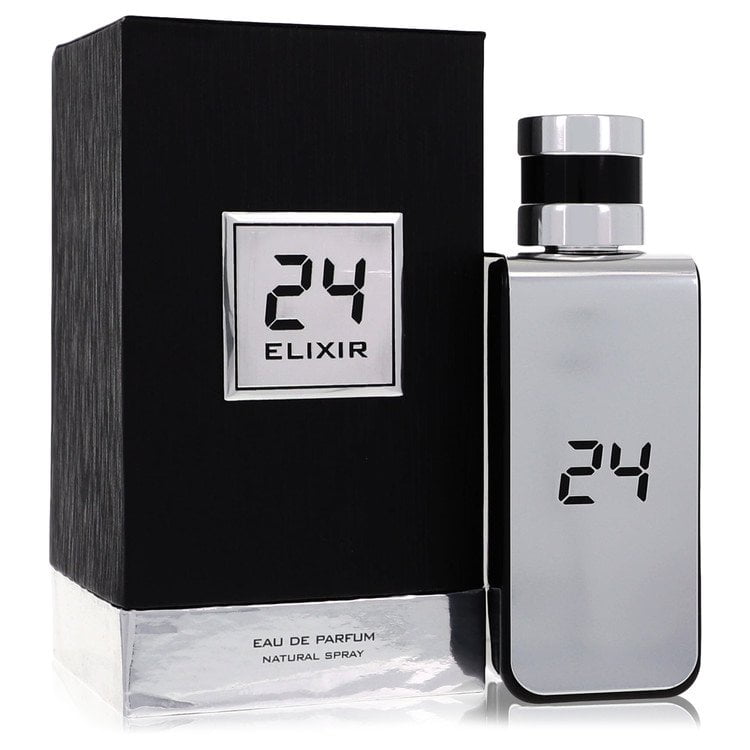 24 Platinum Elixir by ScentStory Eau De Parfum Spray 3.4 oz For Men