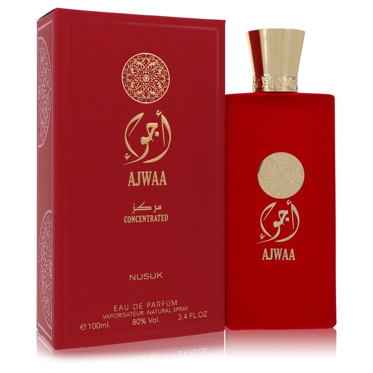 Ajwaa Concentrated by Nusuk Eau De Parfum Spray (Unisex) 3.4 oz For Men