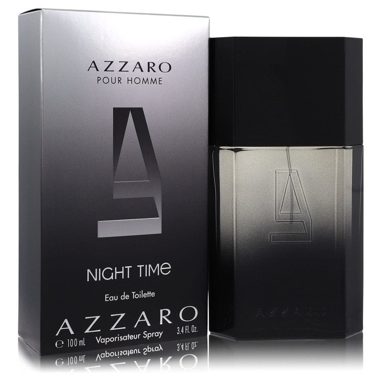 Azzaro Night Time by Azzaro Eau De Toilette Spray 3.4 oz For Men