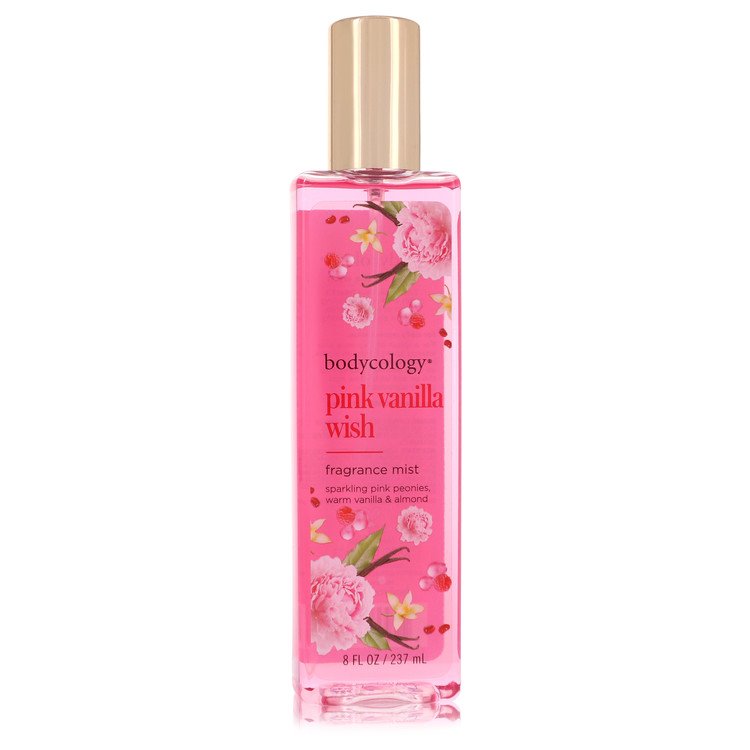 Bodycology Pink Vanilla Wish by Bodycology Fragrance Mist Spray 8 oz For Women