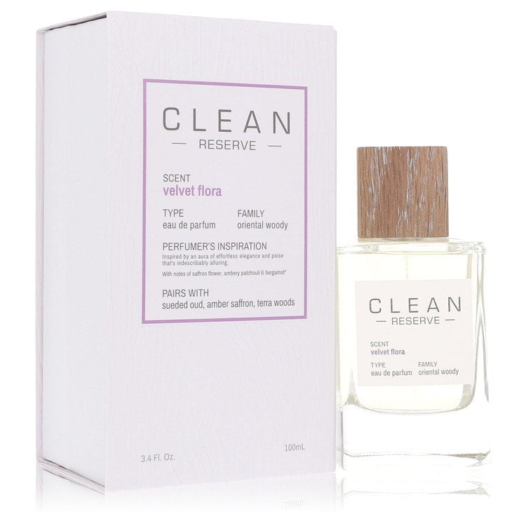 Clean Reserve Velvet Flora by Clean Eau De Parfum Spray 3.4 oz For Women