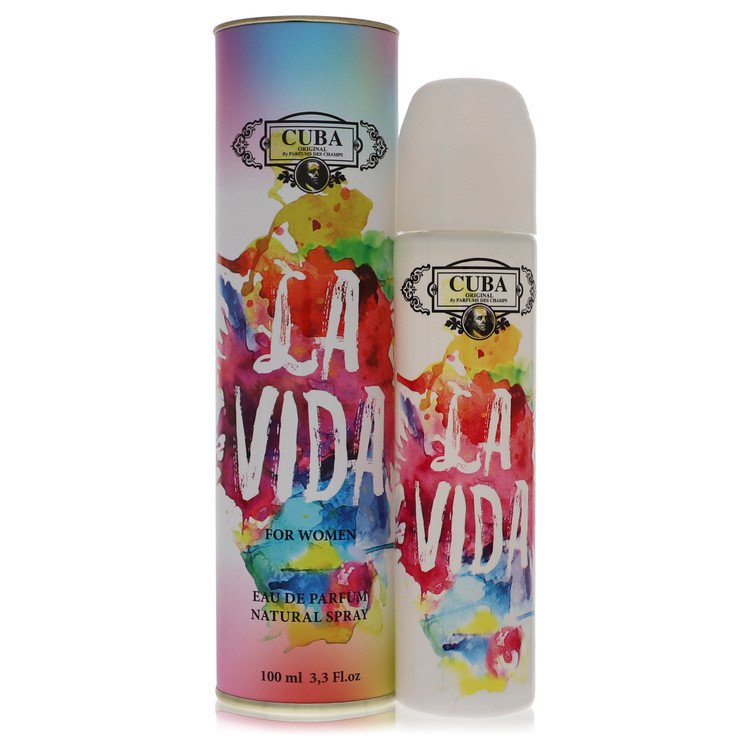 Cuba La Vida by Cuba Eau De Parfum Spray 3.3 oz For Women