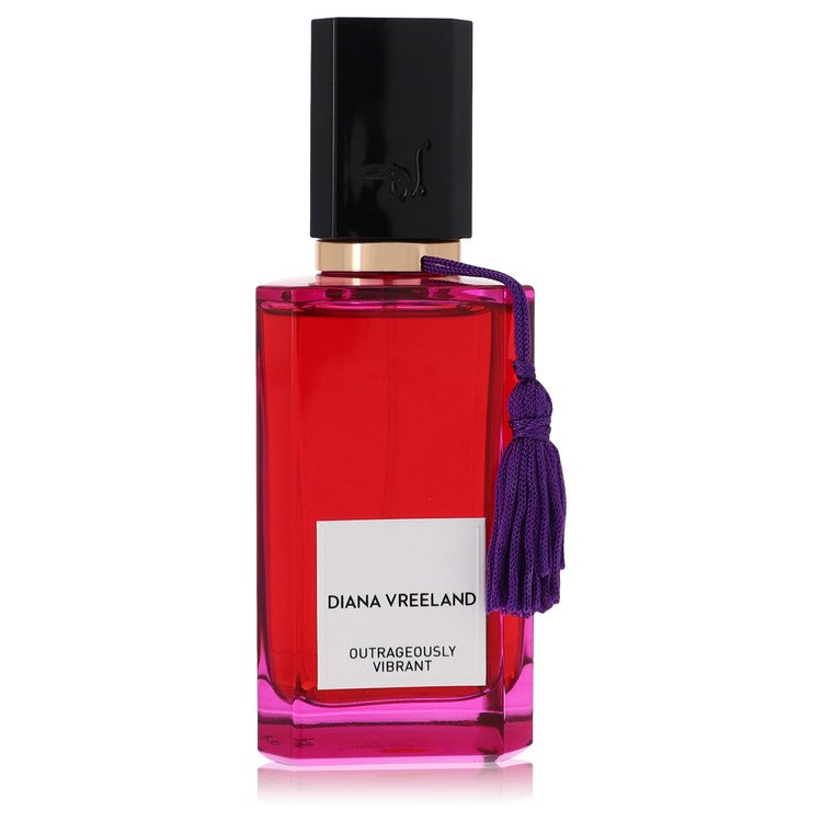 Diana Vreeland Outrageously Vibrant by Diana Vreeland Eau De Parfum Spray (unboxed) 3.4 oz For Women