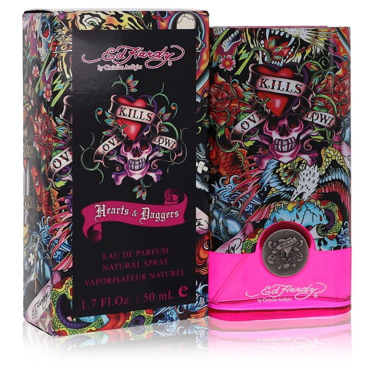 Ed Hardy Hearts & Daggers by Christian Audigier Eau De Parfum Spray 1.7 oz For Women