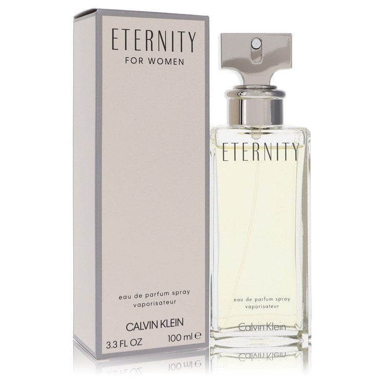 Eternity by Calvin Klein Eau De Parfum Spray 3.3 oz For Women