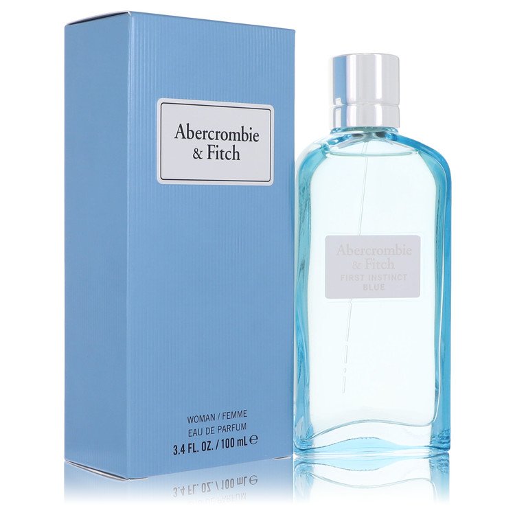 First Instinct Blue by Abercrombie & Fitch Eau De Parfum Spray 3.4 oz For Women