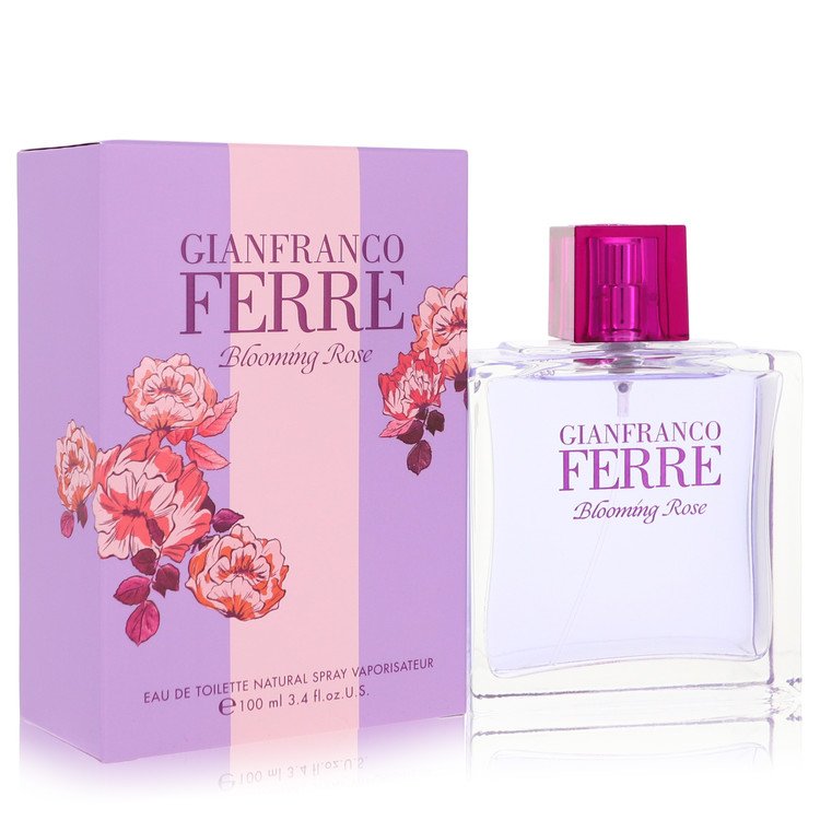 Gianfranco Ferre Blooming Rose by Gianfranco Ferre Eau De Toilette Spray 3.4 oz For Women