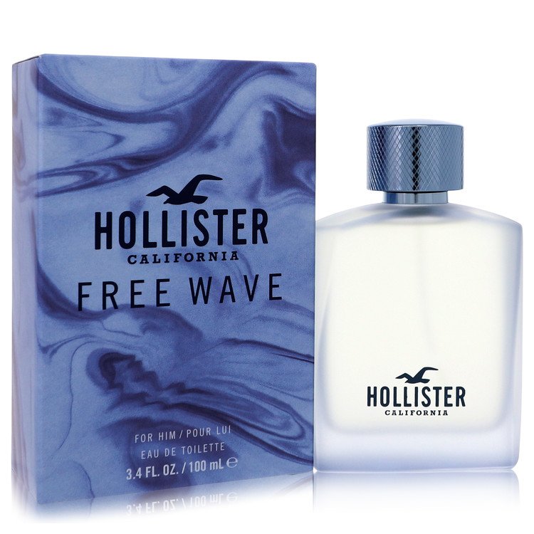 Hollister Free Wave by Hollister Eau De Toilette Spray 3.4 oz For Men
