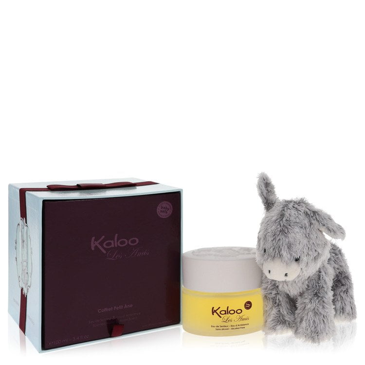 Kaloo Les Amis by Kaloo Eau De Senteur Spray / Room Fragrance Spray (Alcohol Free) + Free Fluffy Donkey 3.4 oz For Men