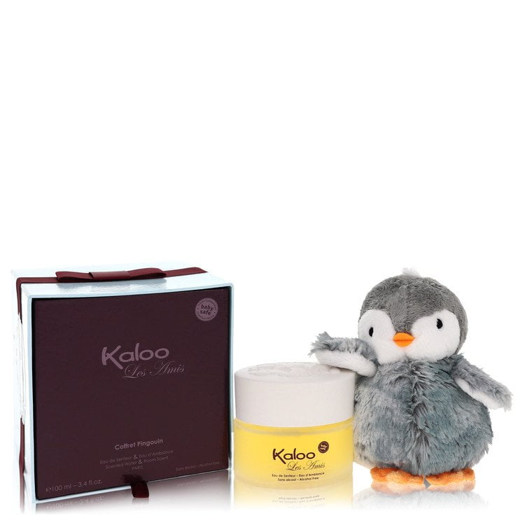 Kaloo Les Amis by Kaloo Alcohol Free Eau D'ambiance Spray + Free Penguin Soft Toy 3.4 oz For Men