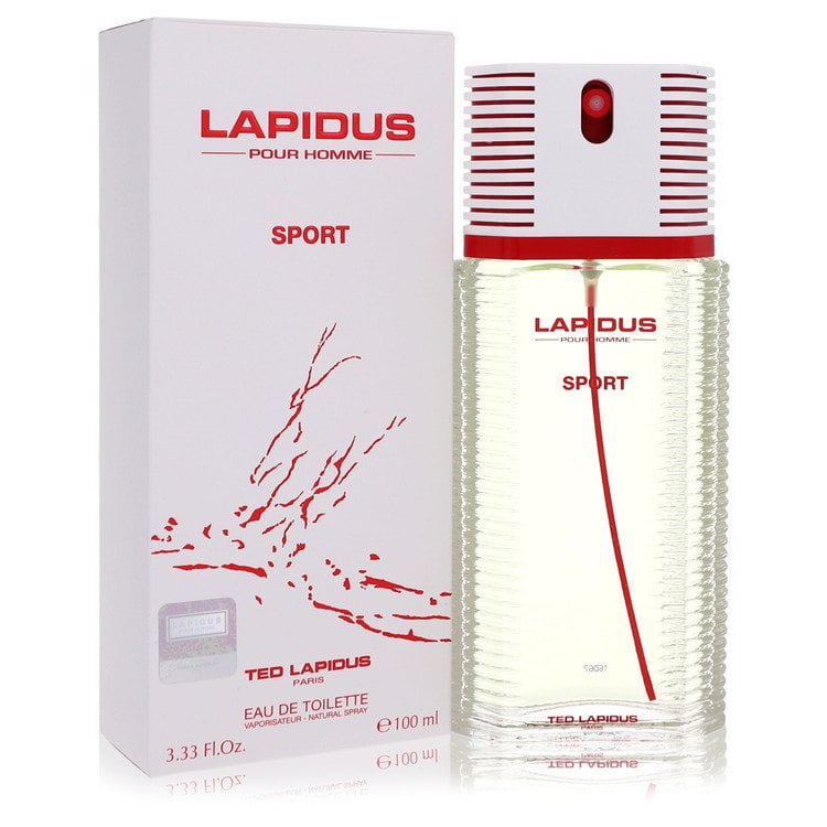 Lapidus Pour Homme Sport by Ted Lapidus Eau De Toilette Spray 3.33 oz For Men