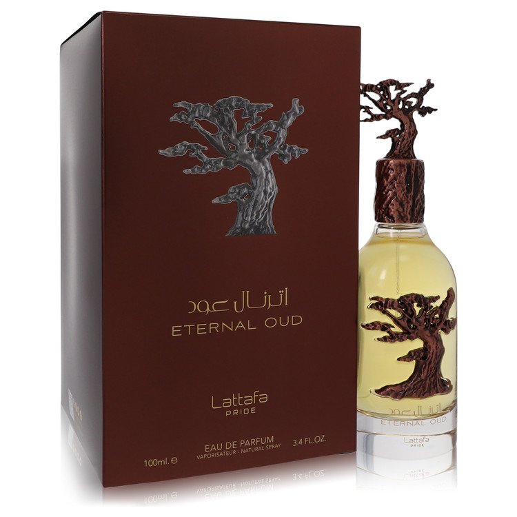 Lattafa Eternal Oud Pride by Lattafa Eau De Parfum Spray (Unisex) 3.4 oz For Women