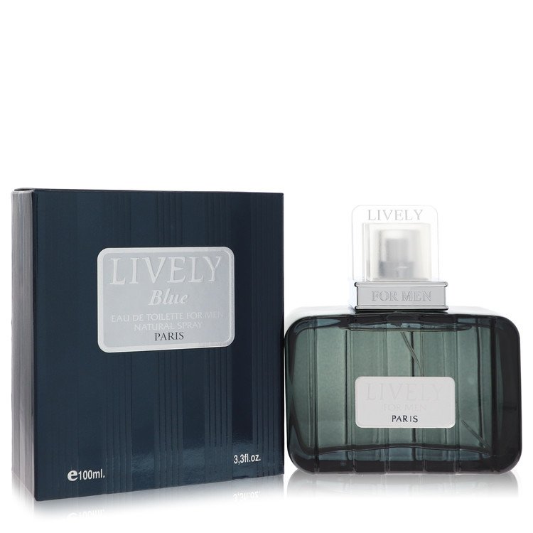 Lively Blue by Parfums Lively Eau De Toilette Spray 3.3 oz For Men