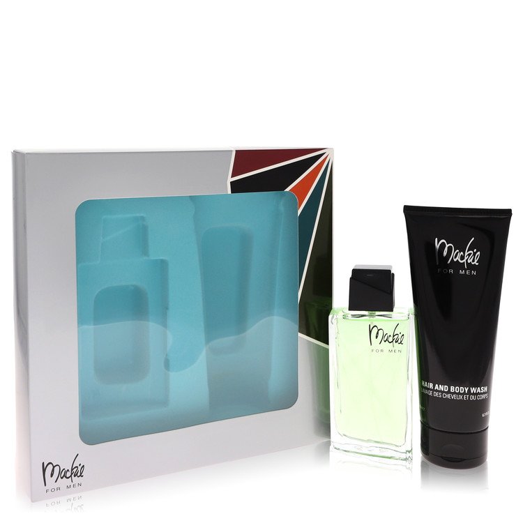 Mackie by Bob Mackie Gift Set -- 3.4 oz Eau De Toilette Spray + 6.7 oz Shower Gel For Men