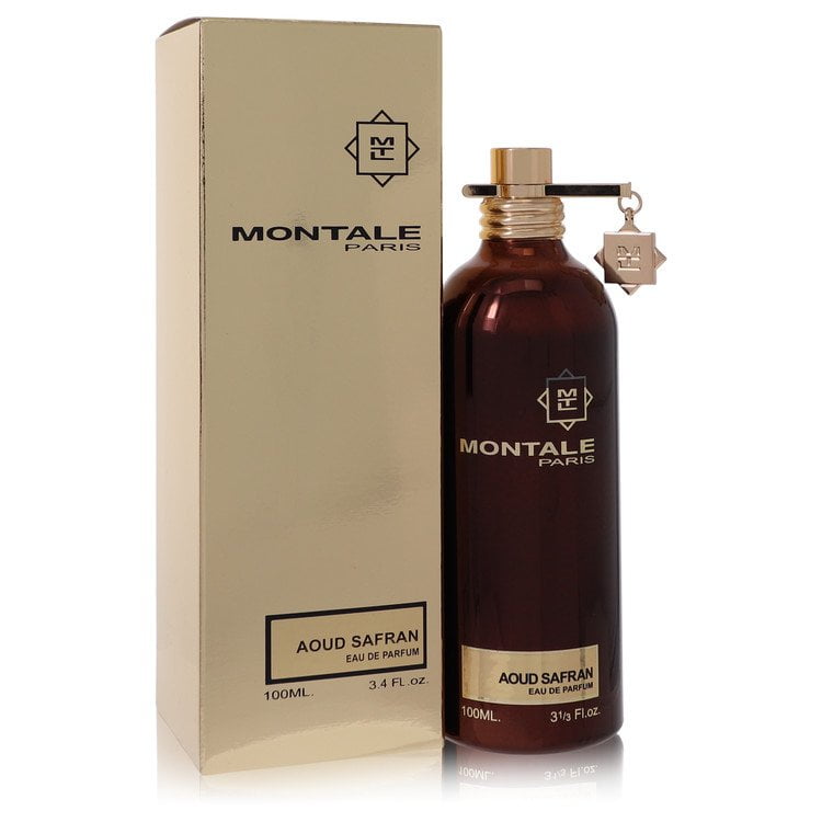 Montale Aoud Safran by Montale Eau De Parfum Spray 3.4 oz For Women
