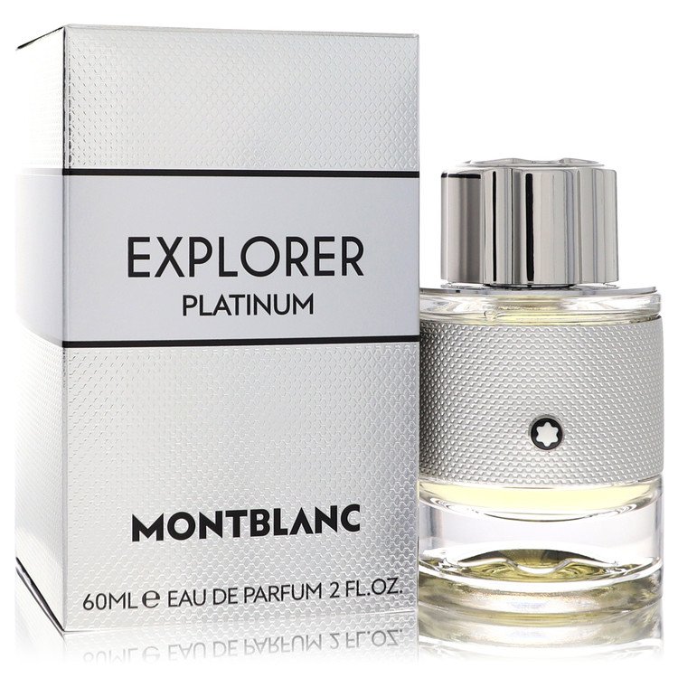 Montblanc Explorer Platinum by Mont Blanc Eau De Parfum Spray 2 oz For Men