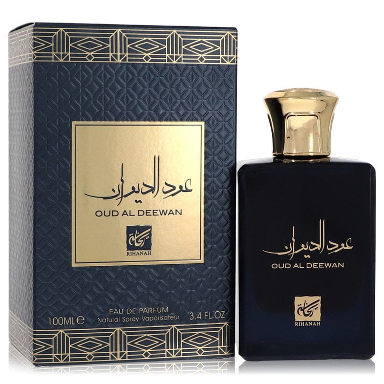 Oud Al Deewan by Rihanah Eau De Parfum Spray (Unisex) 3.4 oz For Women