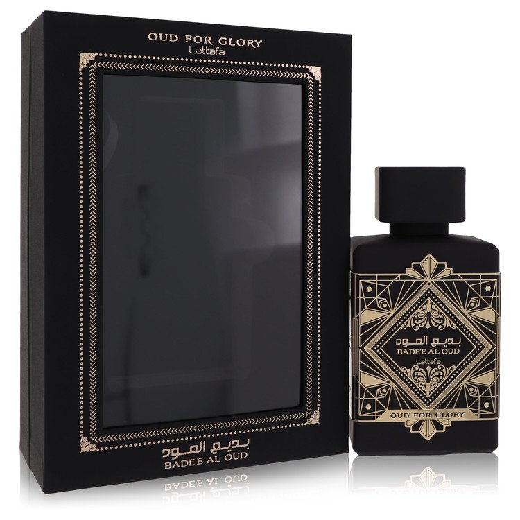 Oud For Glory Badee Al Oud by Lattafa Eau De Parfum Spray (Unisex) 3.4 oz For Women