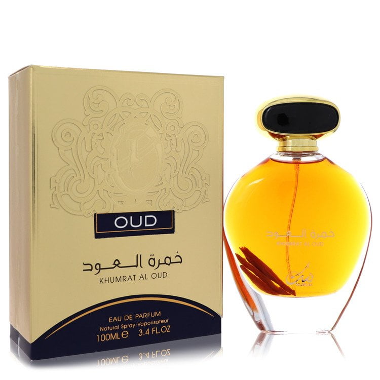 Oud Khumrat Al Oud by Nusuk Eau De Parfum Spray (Unisex) 3.4 oz For Men