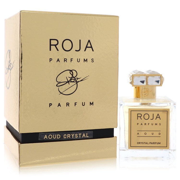 Roja Aoud Crystal by Roja Parfums Extrait De Parfum Spray (Unisex) 3.4 oz For Women