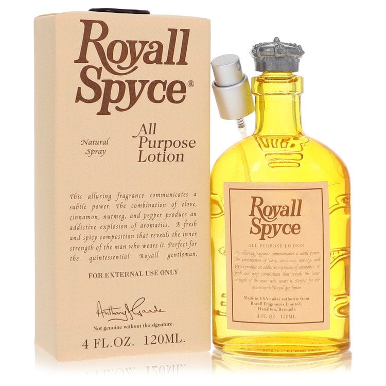 Royall Spyce by Royall Fragrances All Purpose Lotion / Cologne 4 oz For Men