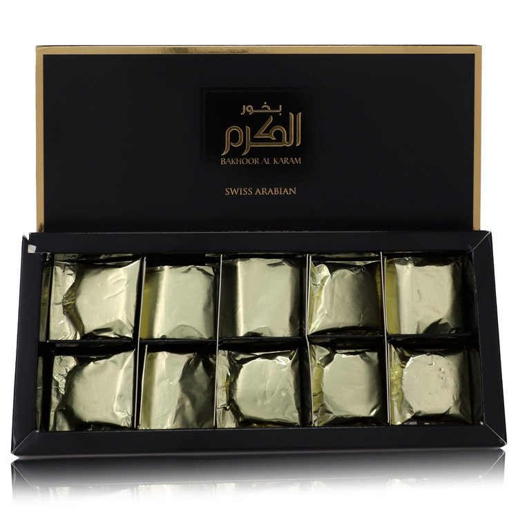 Swiss Arabian Bakhoor Al Karam by Swiss Arabian Bakhoor Incense (Unisex) 55 grams For Men