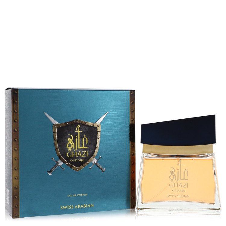 Swiss Arabian Ghazi Oud by Swiss Arabian Eau De Parfum Spray 3.4 oz For Men