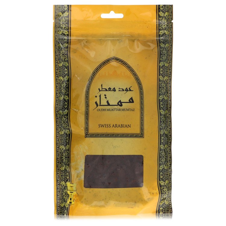 Swiss Arabian Oudh Muattar Mumtaz by Swiss Arabian Bakhoor Incense (Unisex) 250 grams For Men