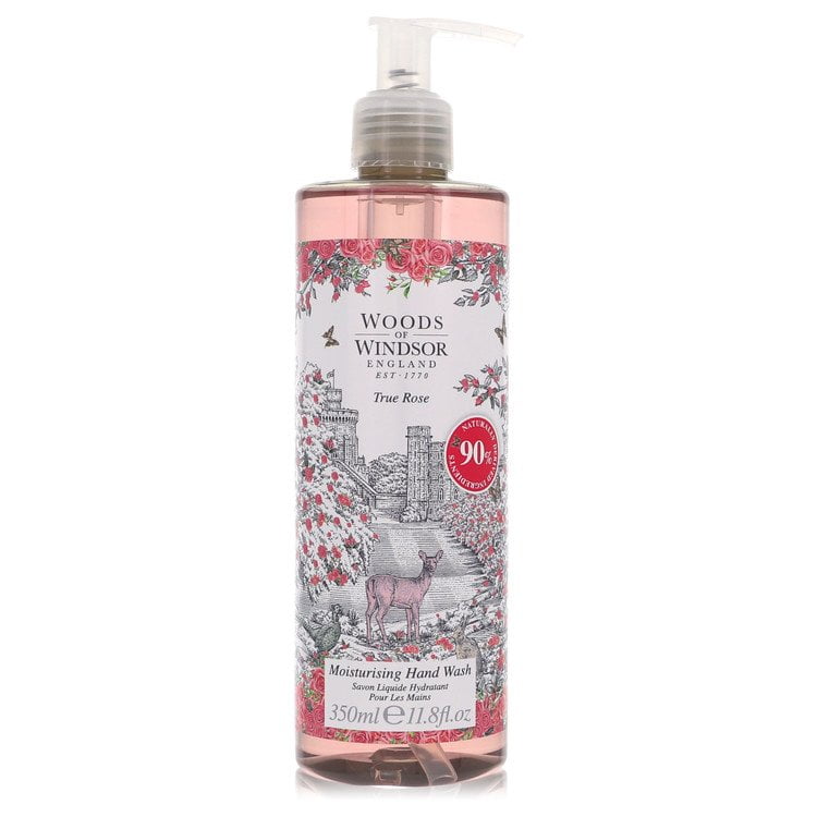 True Rose by Woods of Windsor Hand Wash 11.8 oz For Women