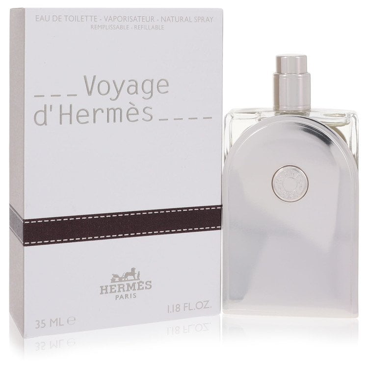 Voyage D'Hermes by Hermes Eau De Toilette Spray Refillable (Unisex) 1.18 oz For Men