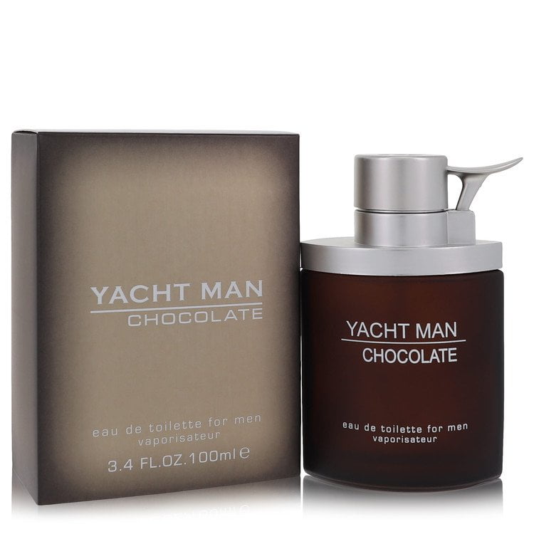 Yacht Man Chocolate by Myrurgia Eau De Toilette Spray 3.4 oz For Men