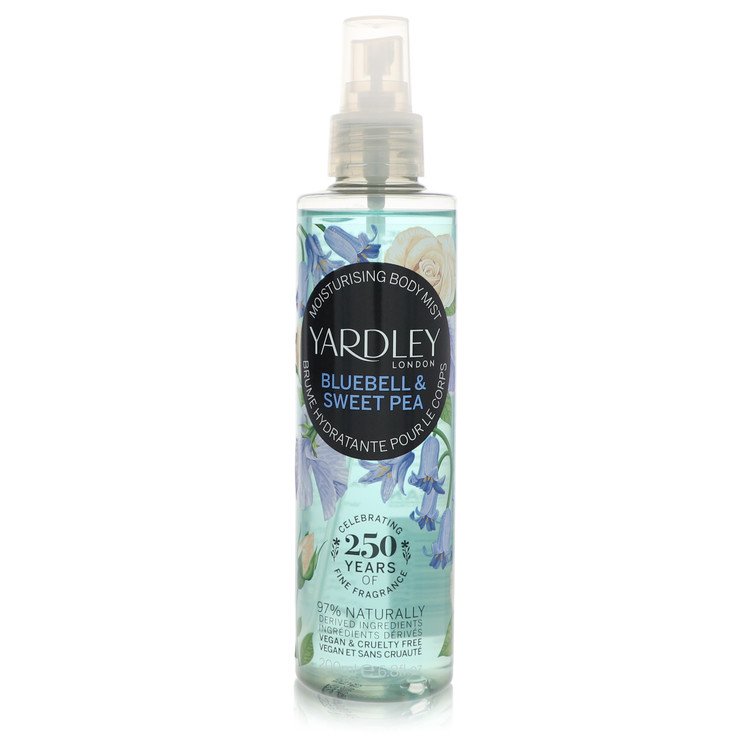 Yardley Bluebell & Sweet Pea by Yardley London Moisturizing Body Mist 6.8 oz For Women