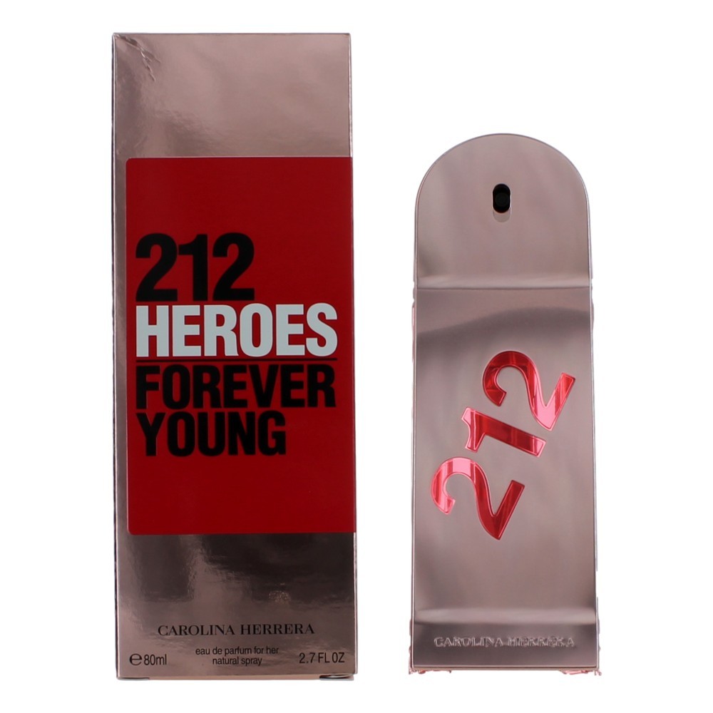 212 Heroes Forever Young by Carolina Herrera 2.7 oz Eau De Parfum Spray for Women