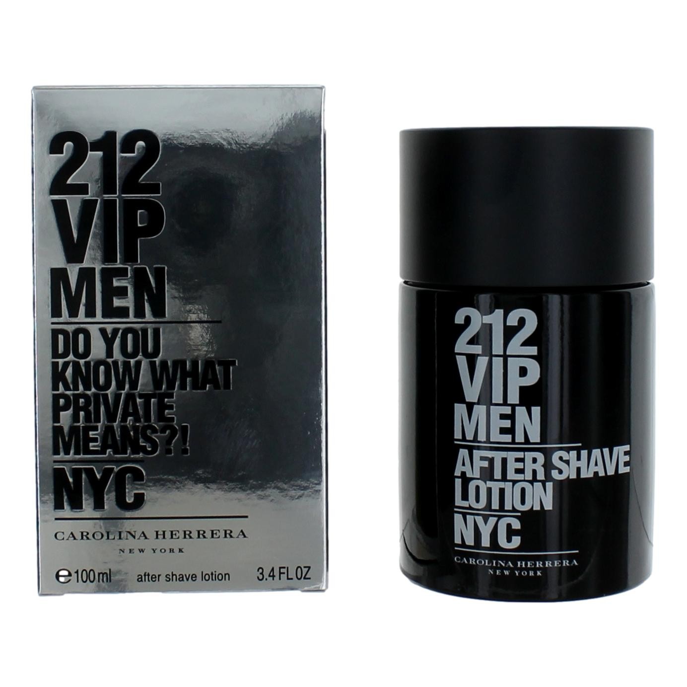 212 VIP by Carolina Herrera 3.4 oz After Shave for Men