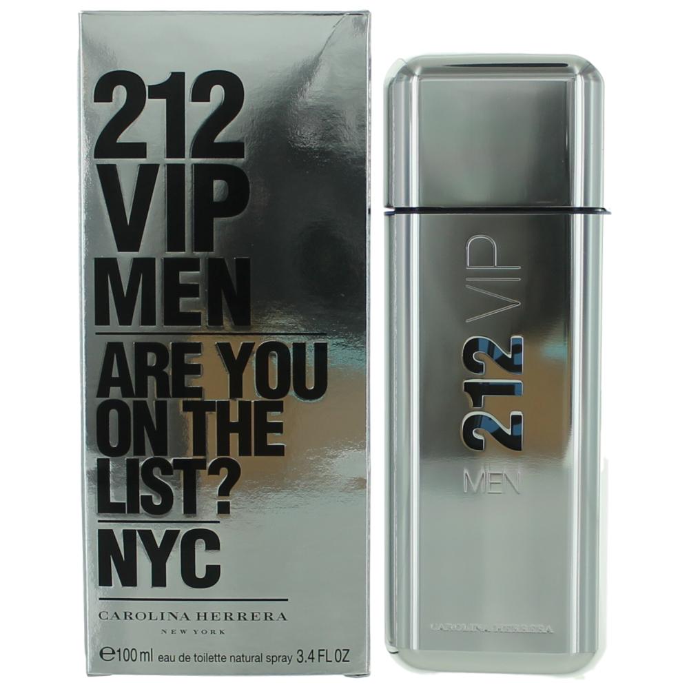 212 VIP by Carolina Herrera 3.4 oz Eau De Toilette Spray for Men