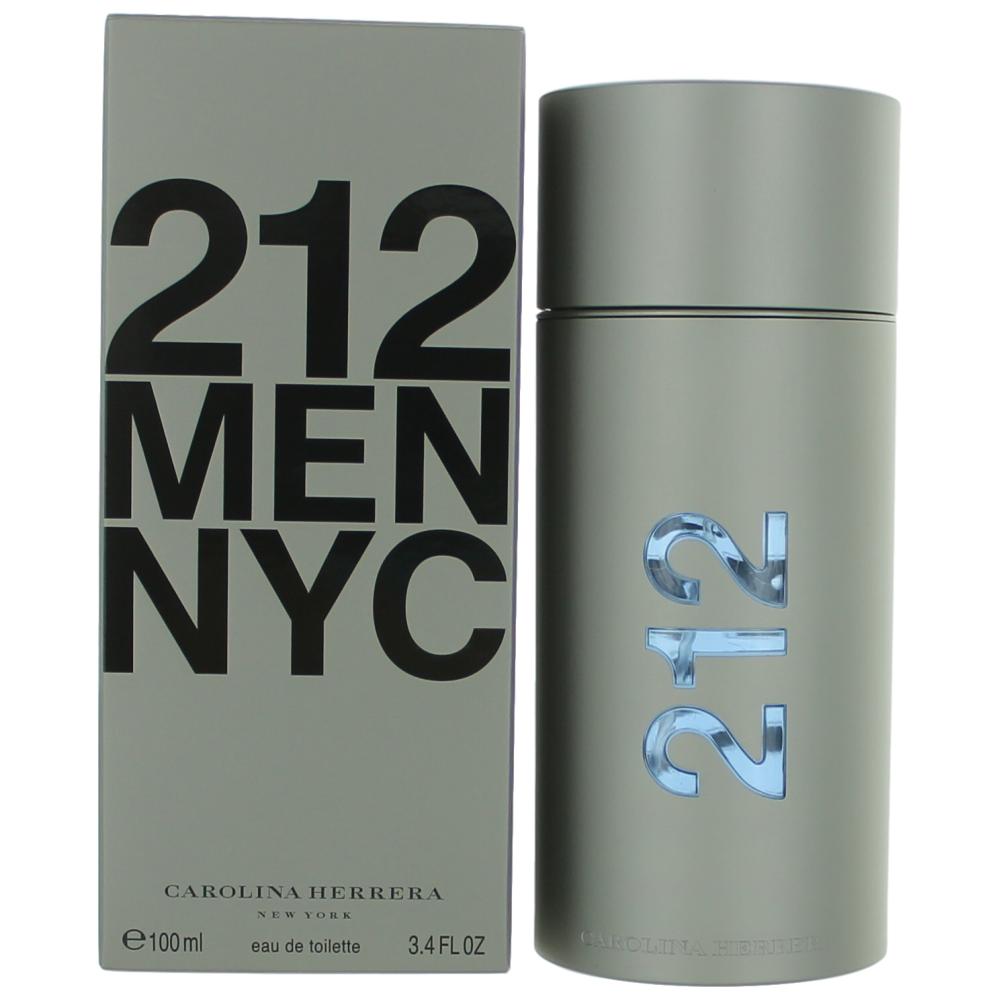 212 by Carolina Herrera 3.4 oz Eau De Toilette Spray for Men