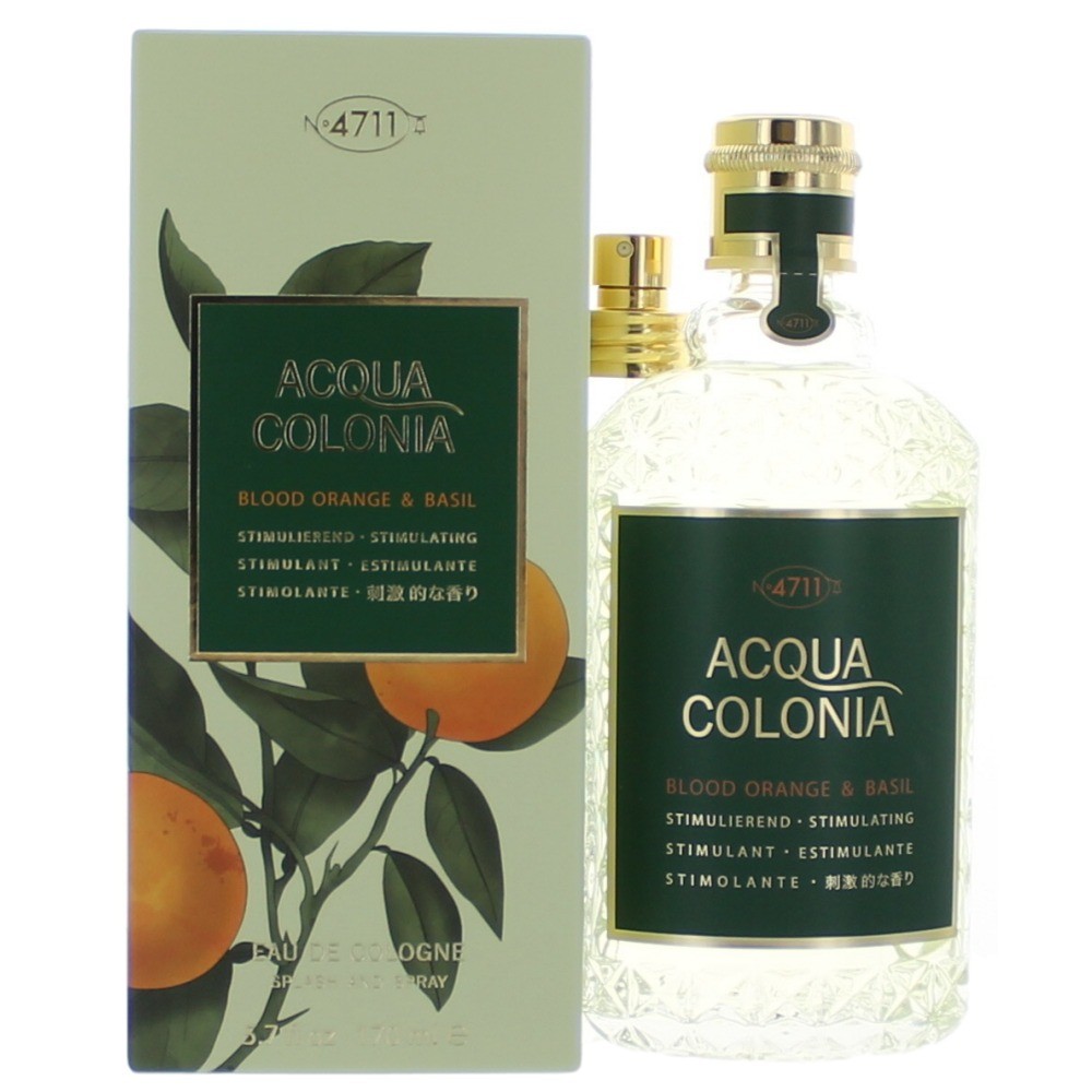 Acqua Colonia Blood Orange & Basil by 4711 5.7 oz Eau De Cologne Splash/Spray Unisex
