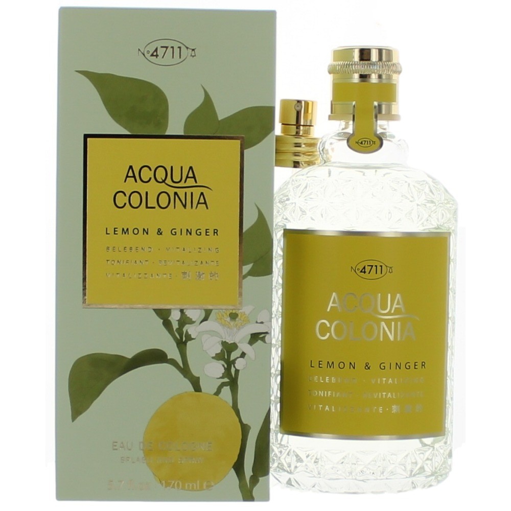 Acqua Colonia Lemon & Ginger by 4711 5.7 oz Eau De Cologne Splash/Spray Unisex