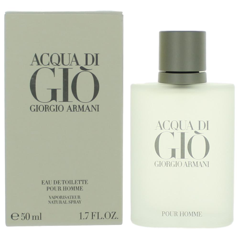 Acqua Di Gio by Giorgio Armani 1.7 oz Eau De Toilette Spray for Men