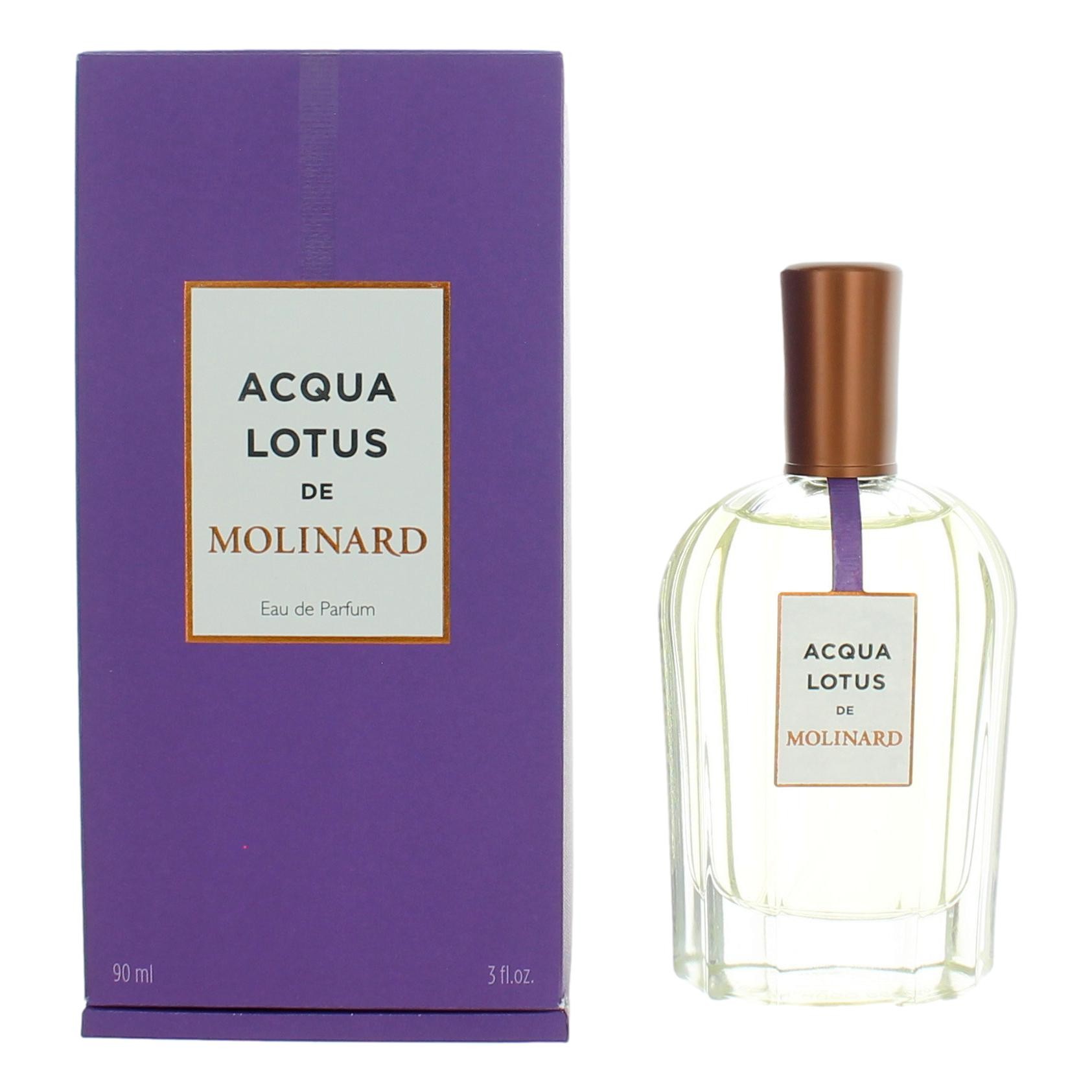 Acqua Lotus by Molinard 3 oz eau De Parfum Spray for Women
