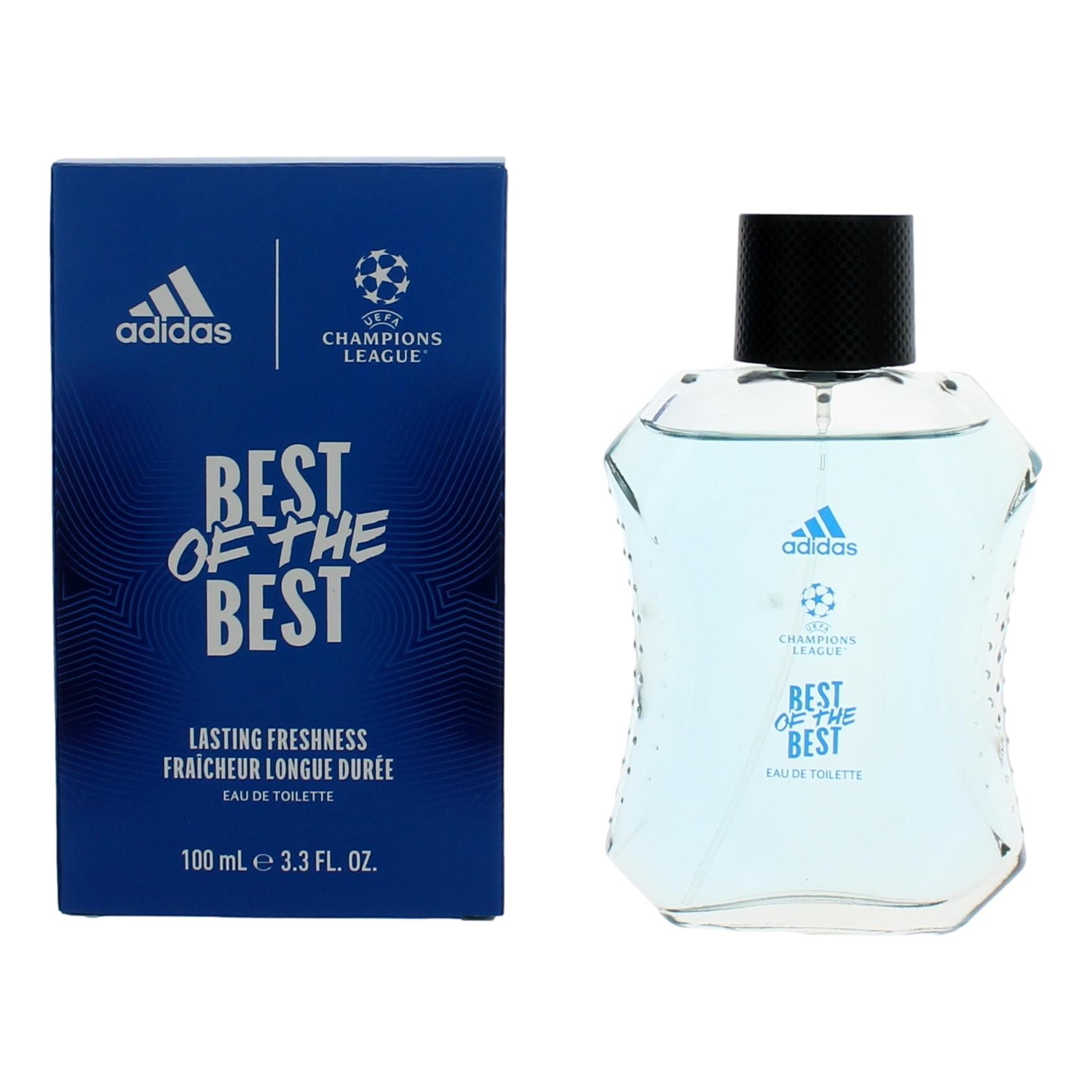 Adidas Champions League Best of the Best by Adidas 3.3 oz Eau De Toilette Spray for Men