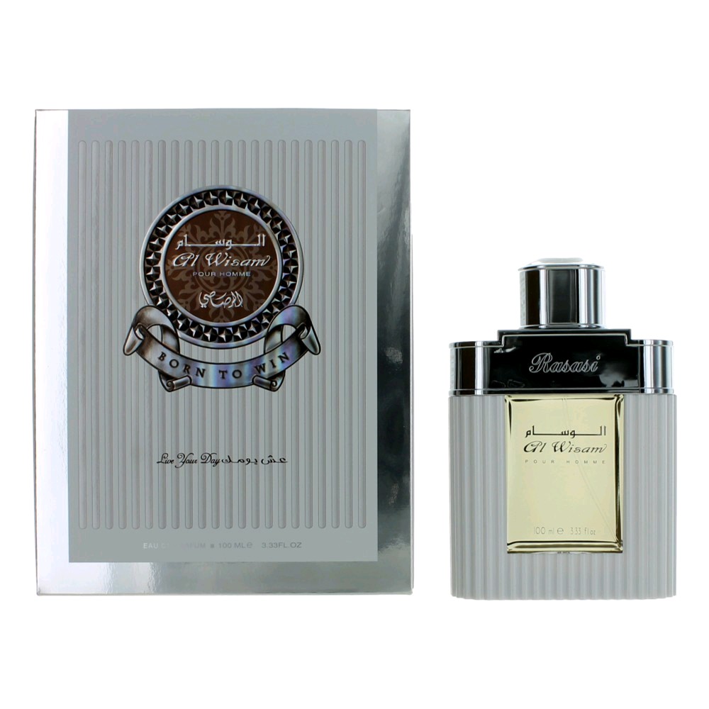 Al Wisam by Rasasi 3.3 oz Eau De Parfum Spray for Men