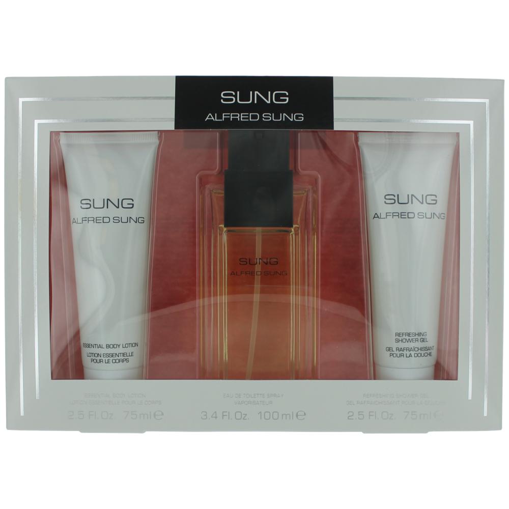 Alfred Sung by Alfred Sung 3 Piece Gift Set for Women