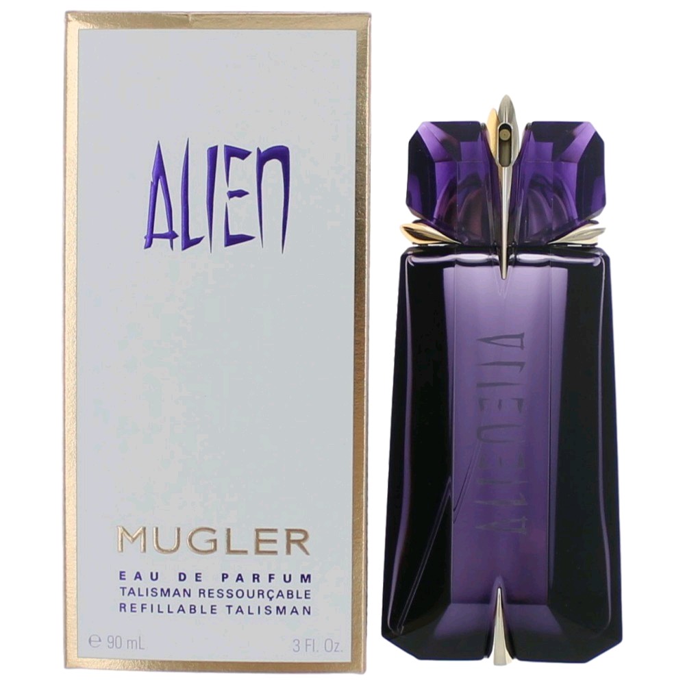 Alien by Thierry Mugler 3 oz Eau De Parfum Spray for Women Refillable