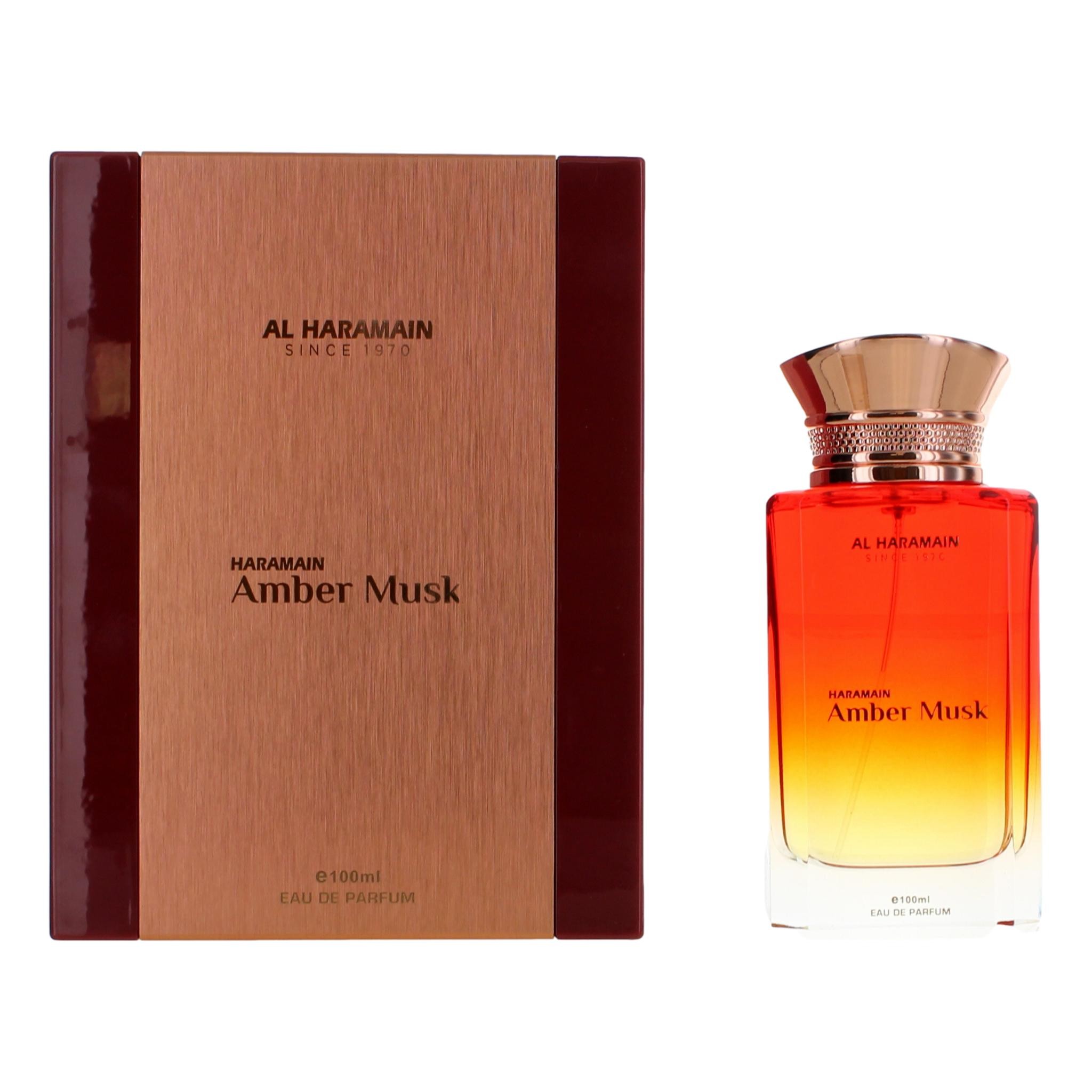 Amber Musk by Al Haramain 3.4 oz Eau De Parfum Spray for Unisex