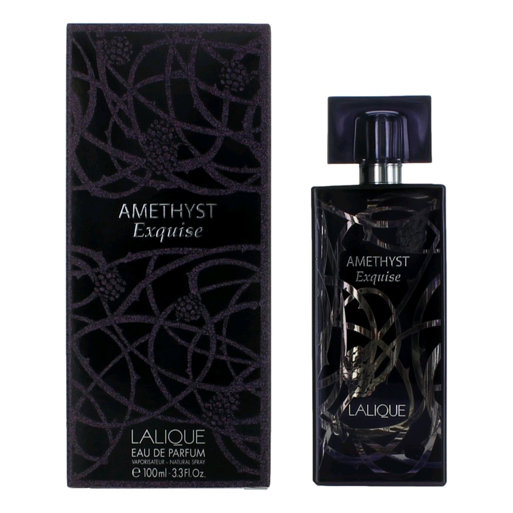 Amethyst Exquise by Lalique 3.3 oz Eau De Parfum Spray for Women