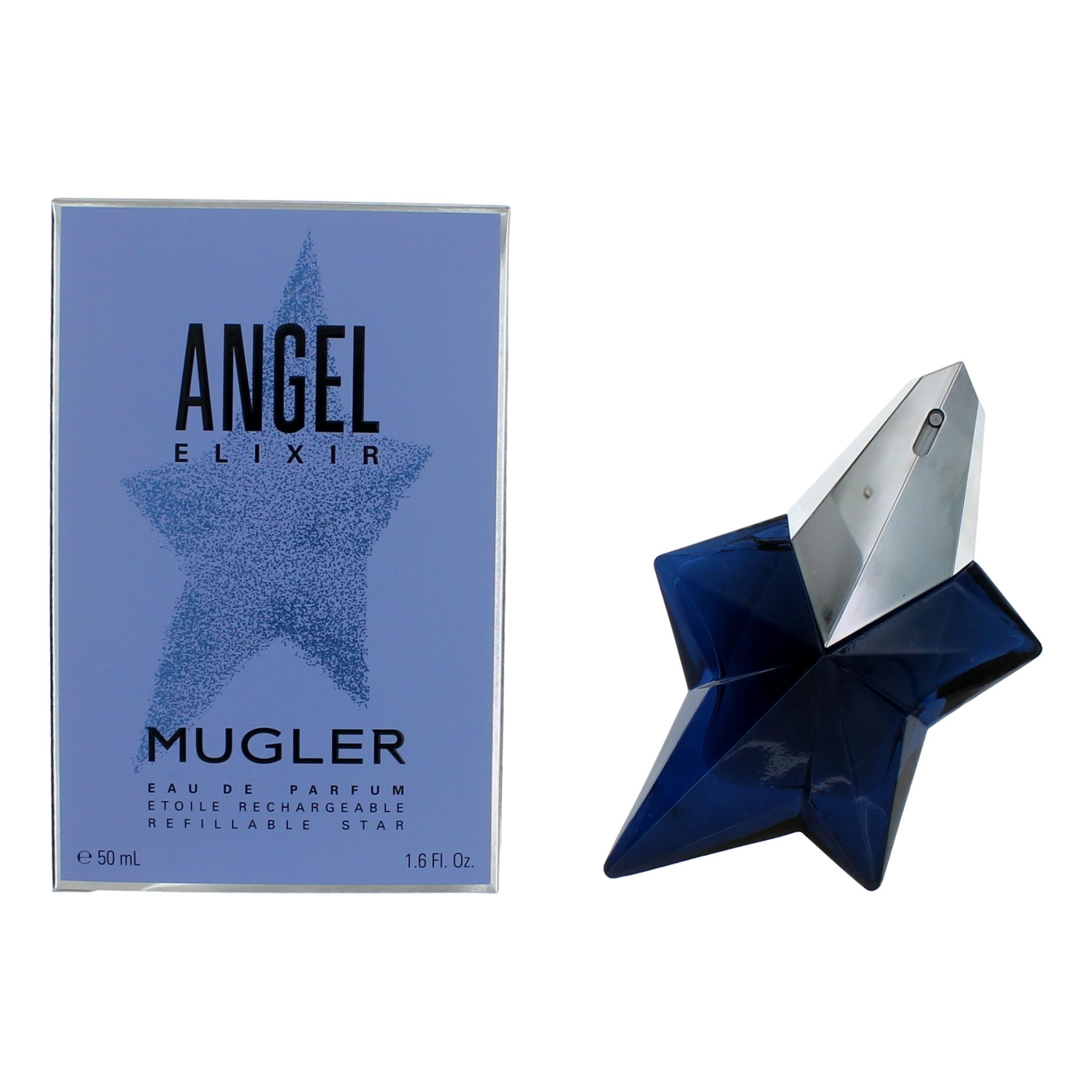 Angel Elixir by Thierry Mugler 1.6 oz Eau De Parfum Refillable Spray for Women