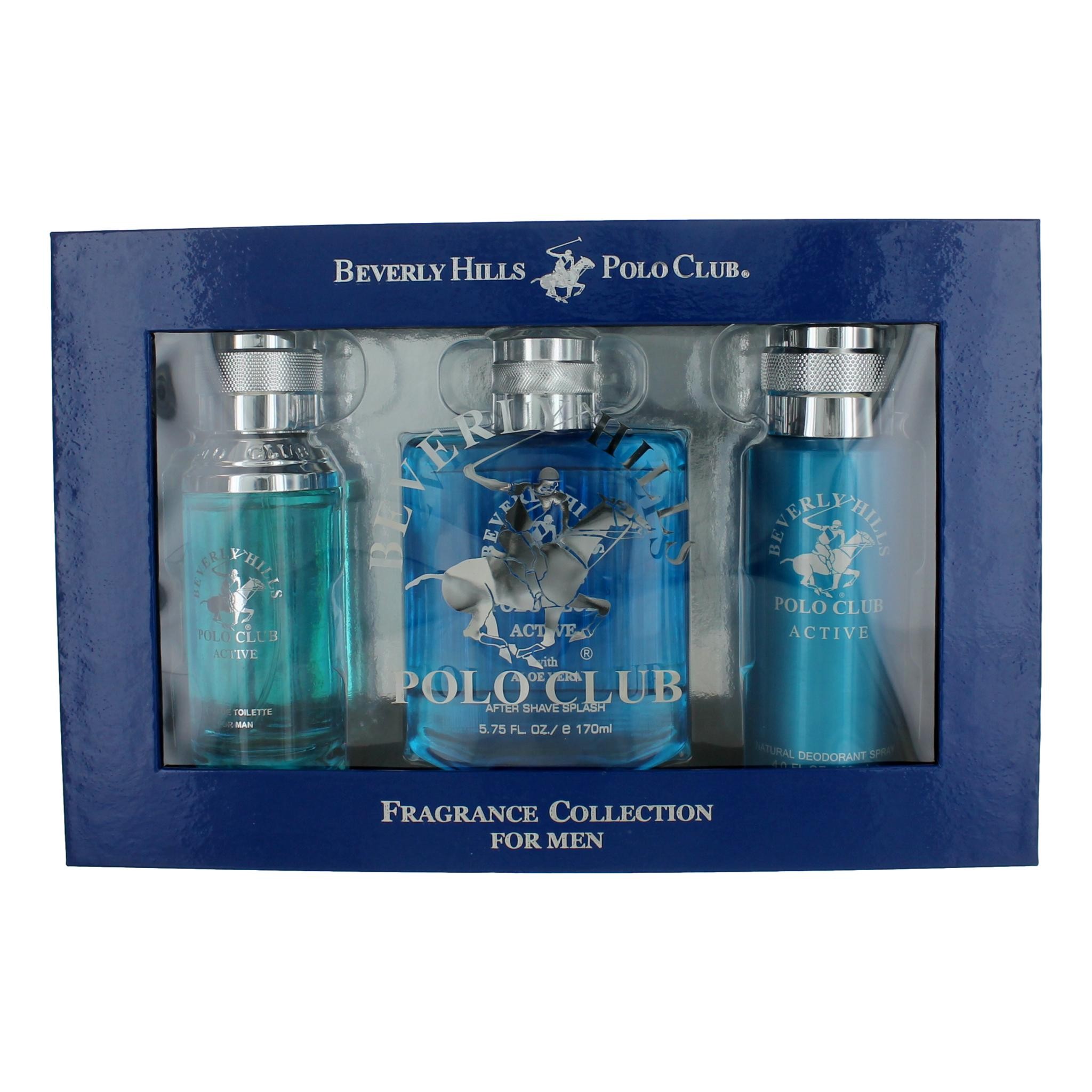 BHPC Active by Beverly Hills Polo Club 3 Piece Set for Men