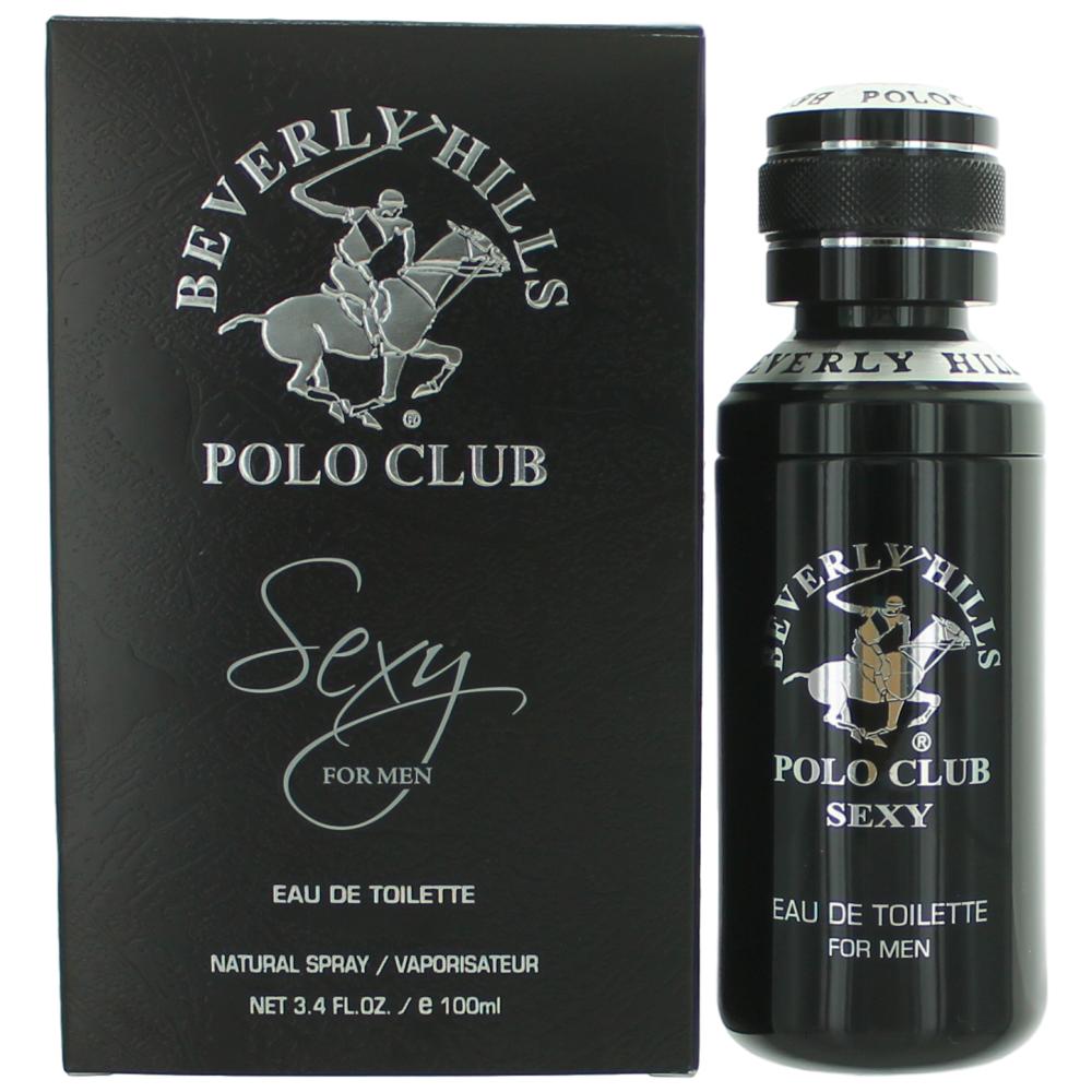 BHPC Sexy by Beverly Hills Polo Club 3.4 oz Eau De Toilette Spray for Men